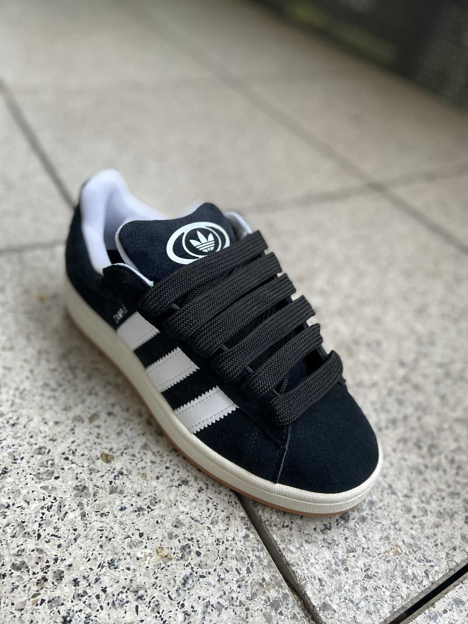Sznurówki Do Adidas Campus Czarne Sznurowadła Do Campusów 15mm Grube