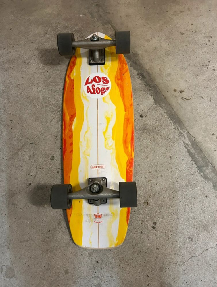 Skate carver como novo