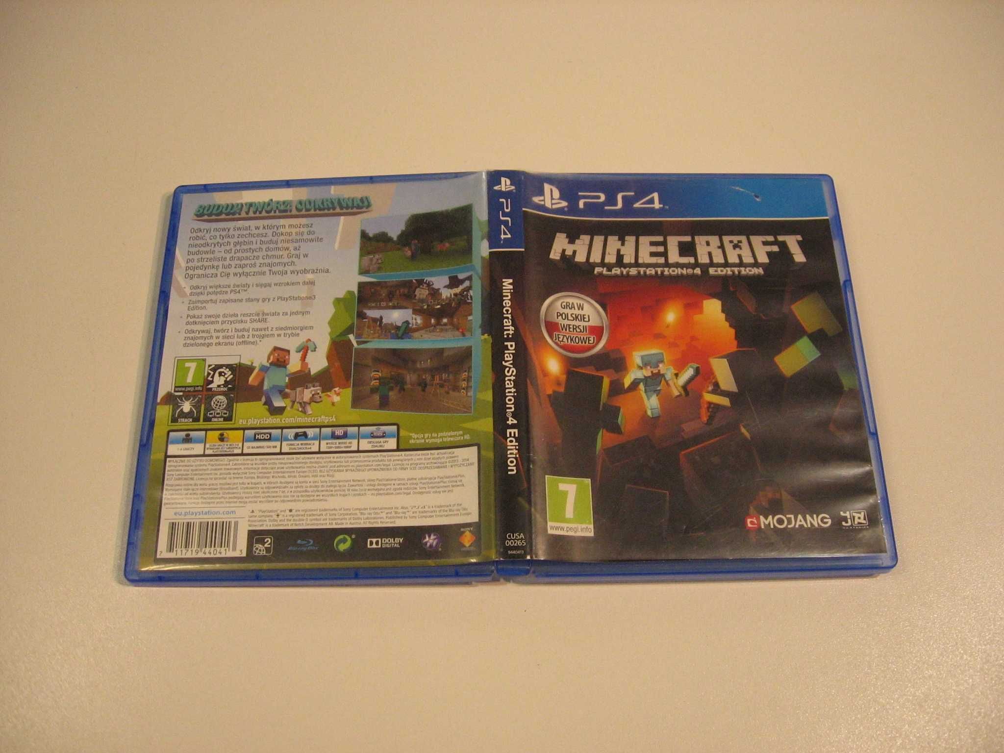 Minecraft - GRA PS4 - Opole 0210