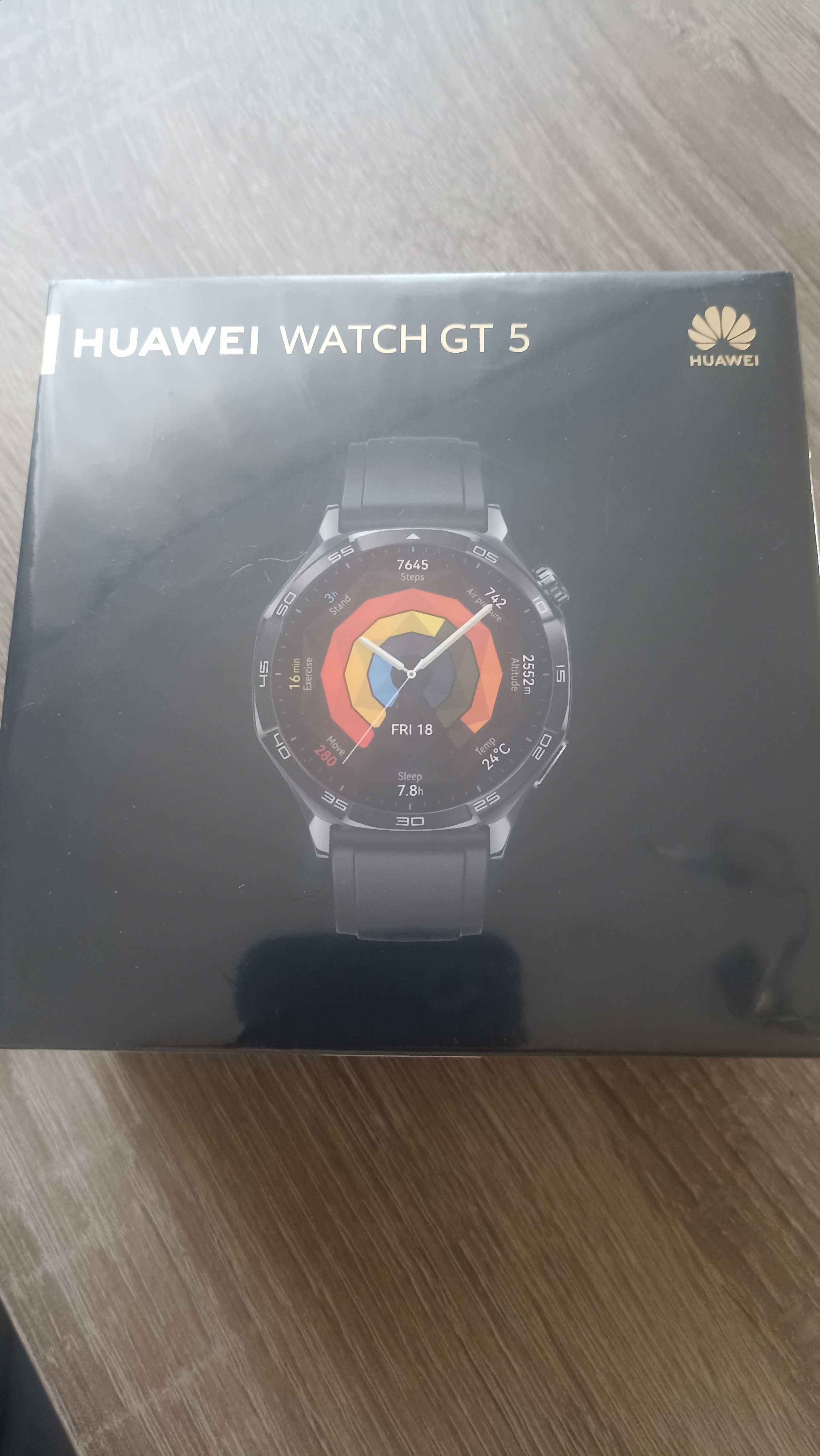 Zegarek Huawei watch GT 5 męski Nowy