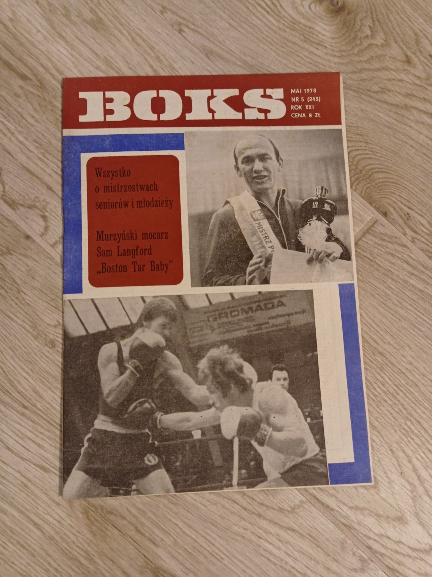 Brydż i boks stare czasopisma