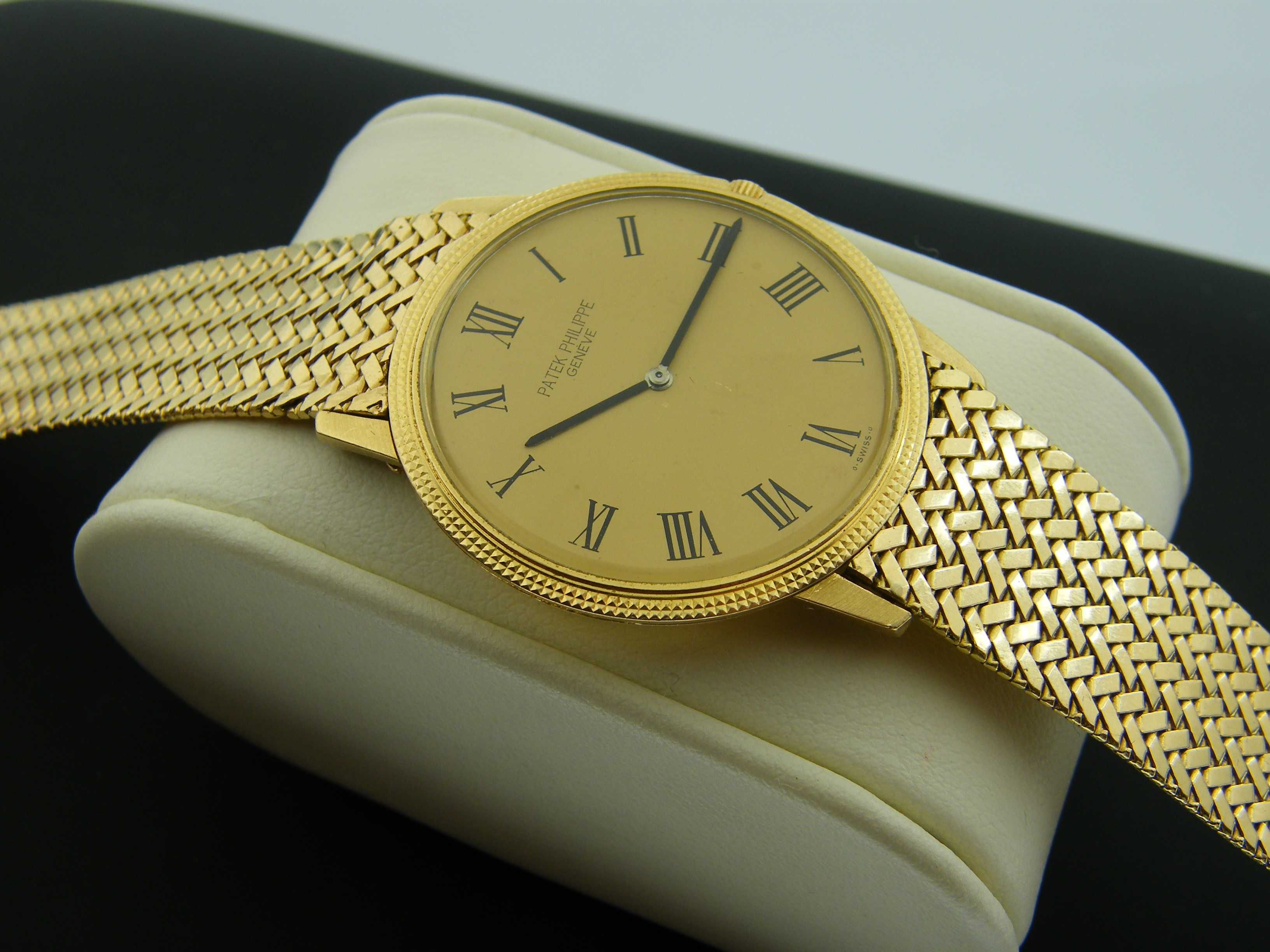 Patek Philippe Calatrava na Bransolecie w 18k Złocie Pr.0750 ref: 3590