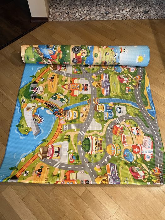 Ігровий дитячий утеплений килим Dwinguler