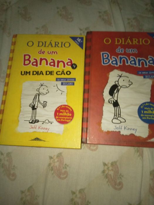 Vendo livros "um dia de um banana"