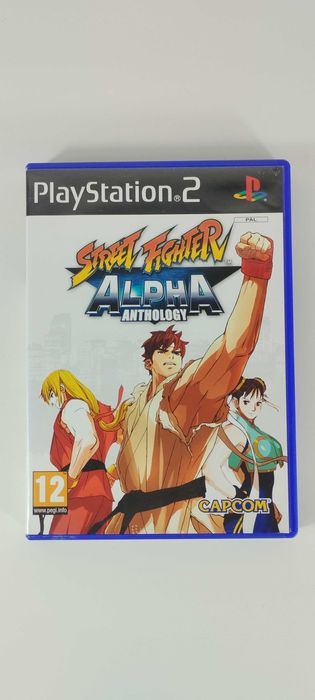 Street Fighter Alpha Anthology - Playstation 2 PS2