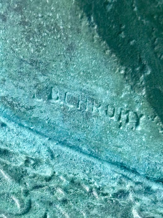 Unikatowa Rzeźba z brązu Macierzyństwo Bronisław Chromy lata 90te Top