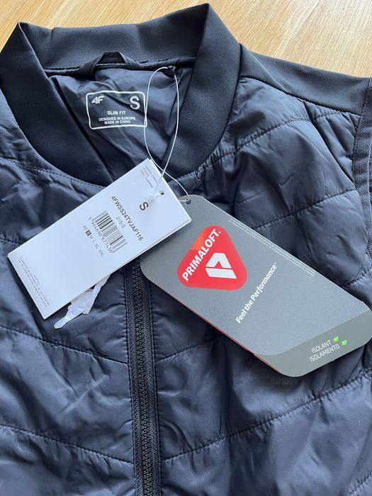 Kamizelka 4F damska do biegania Primaloft S czarna