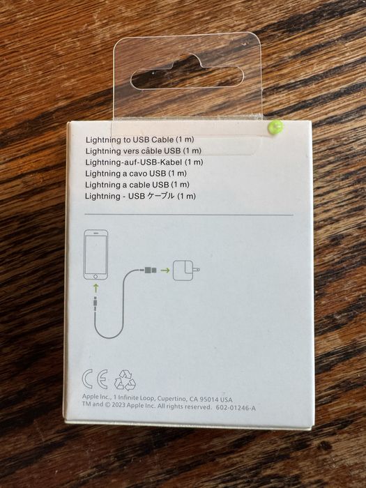 Kabel usb lightning 1m