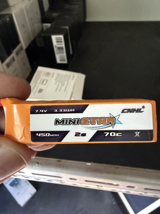 Cnhl Lipo 1S 450Mah 3 8V Hv 70C Ph 2 0 Ministar
