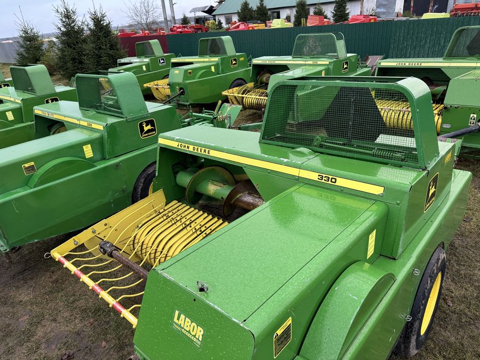 John Deere 330 Тюковий Прес Підбирач Пресс подборщик як (332-336-339)