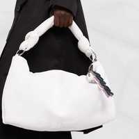 Біла сумка мішок Karl Lagerfeld натуральна шкіра оригінал оригинал