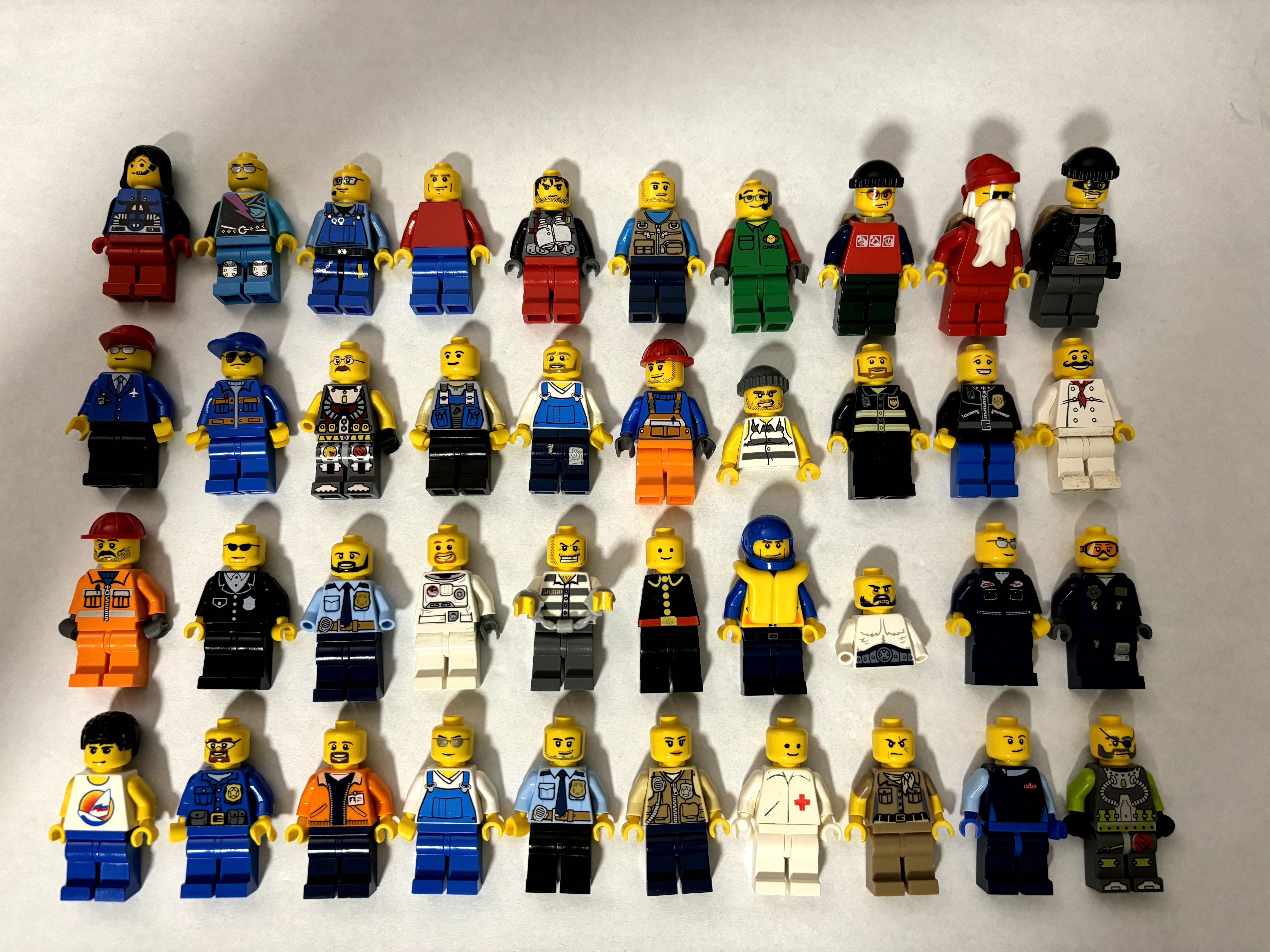 LEGO części - Figurki City