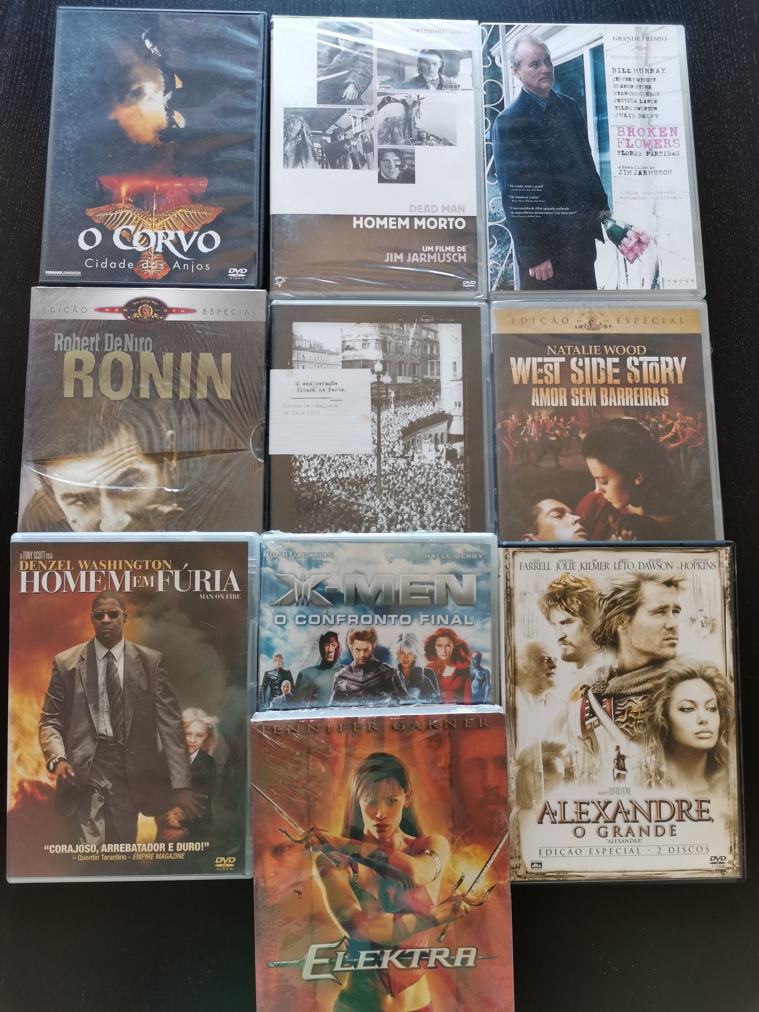 DVD'S de grandes filmes novos