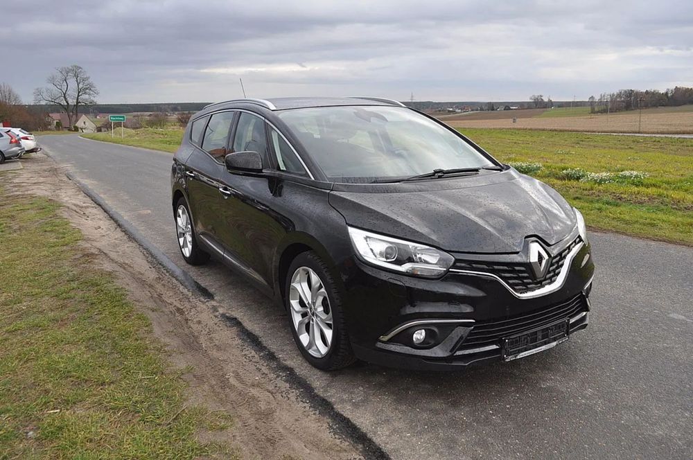 Renault Grand Scenic 132KM, 7-osob, Navi, Podgrzewane fotele, Serwis, Bezwypadek