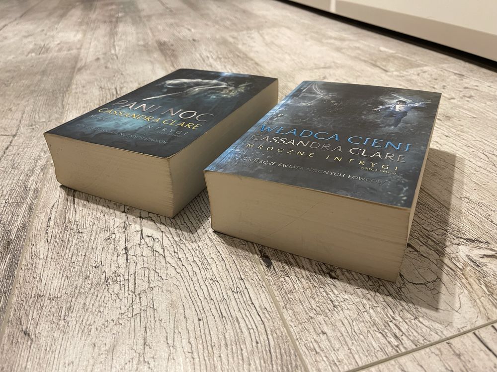 Pani Noc Władca Cieni Cassandra Clare zestaw 2 części