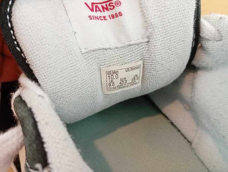 Vans trampki męskie Knu Skool,  czarny, rozmiar 43