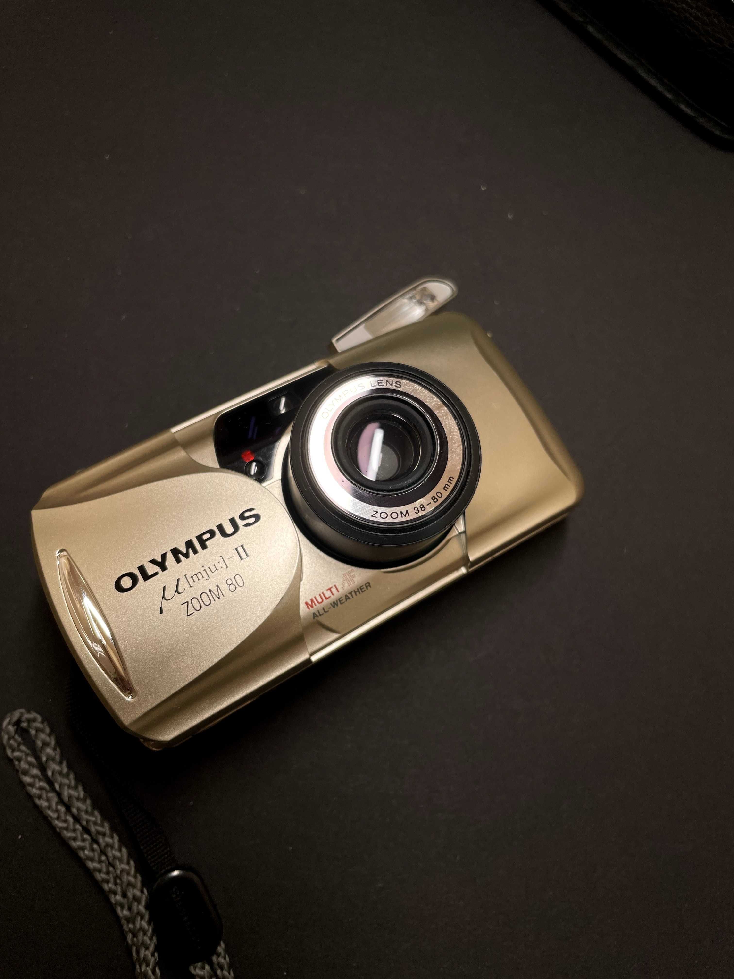 Olympus MJU II Zoom 80 | Плівкова мильничка | Робоча