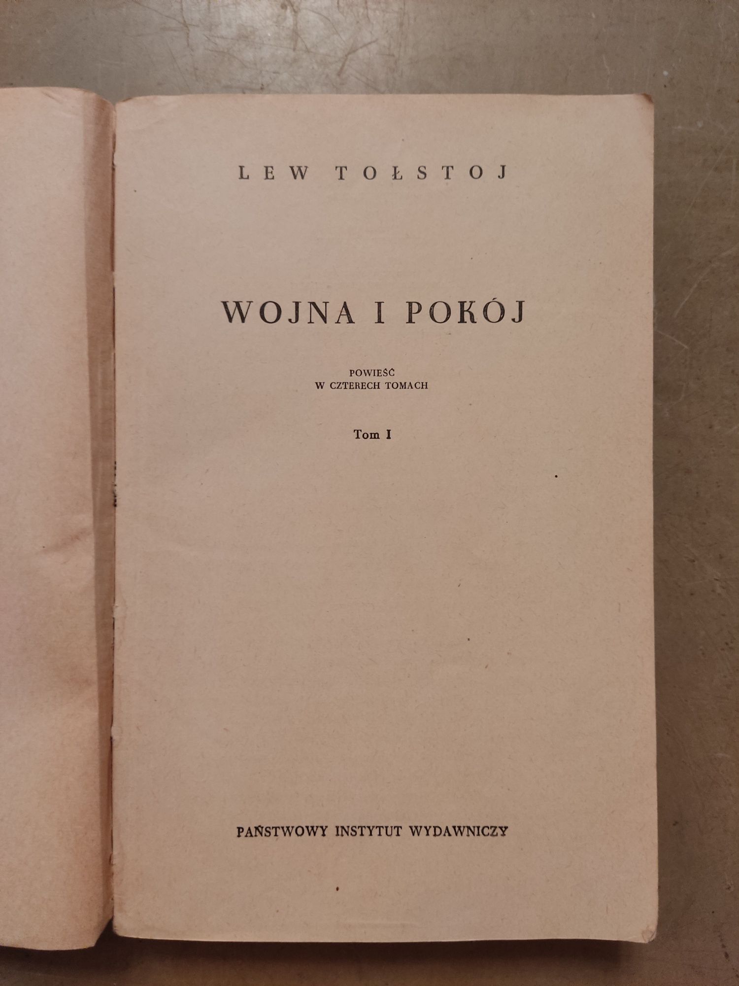 Wojna i Pokój 1, 2, 3, 4 - Lew Tołstoj