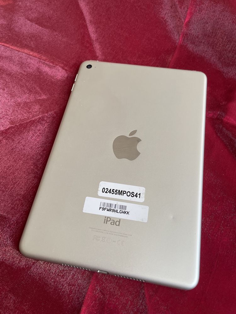 Ipad mini 4th 128gb wifi neverlock 98% батарея