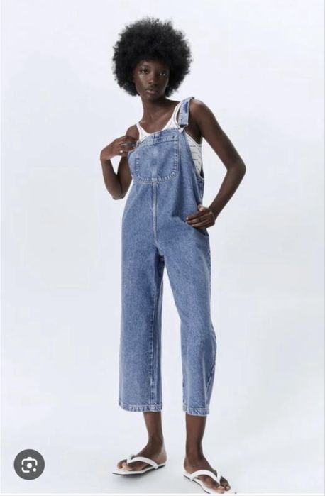 Джинсовий комбінезон Zara