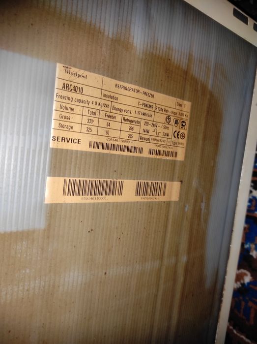 Холодильник Whirlpool no frost срочно!!!