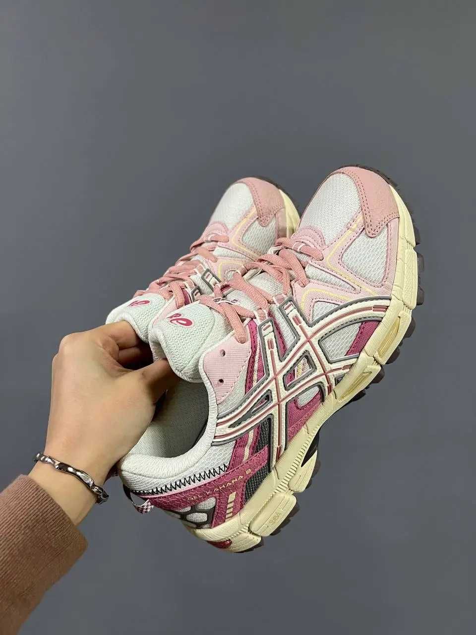 !SALE! Asics Gel-Kahana 8 Pink/White | 36 37 38 39 40 41 42 асікси