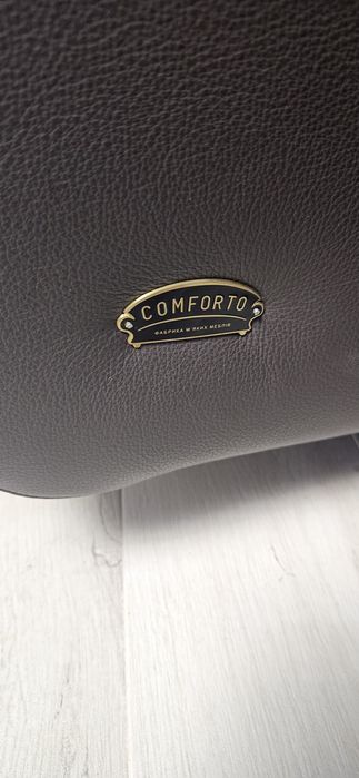 Шкіряний диван та 2 крісла з реклайнером