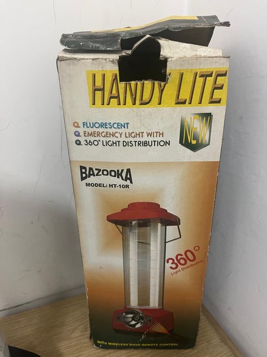 Gambiarra nova com dois focos de luz