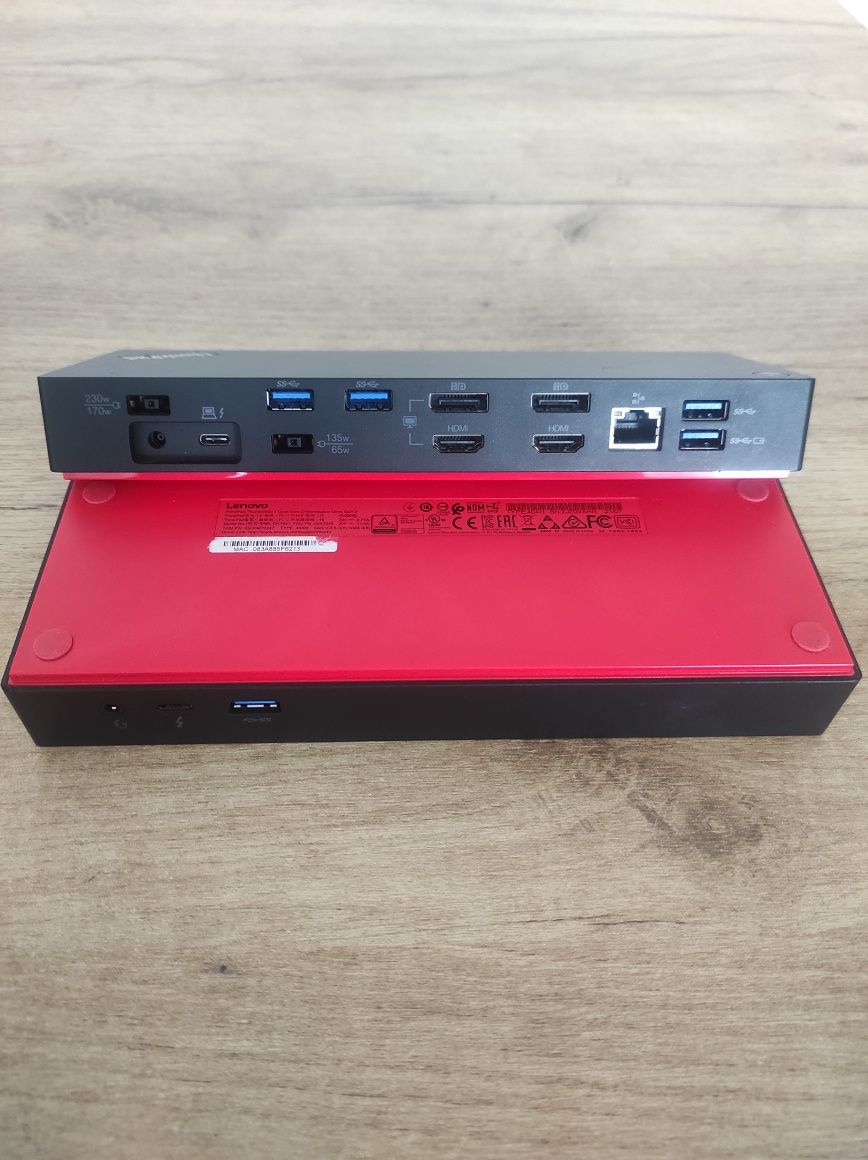 Lenovo 40AN Stacja dokująca 4K usb-c