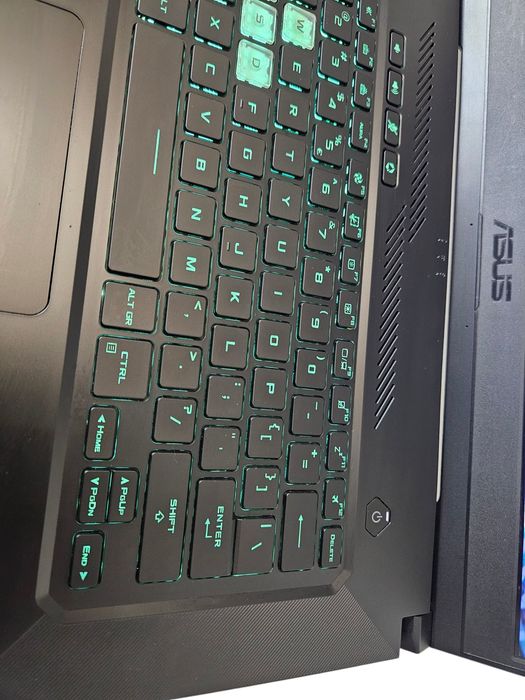 Laptop gamingowy ASUS TUF RTX 3060 i7 11th SSD 512GB RAM 24GB