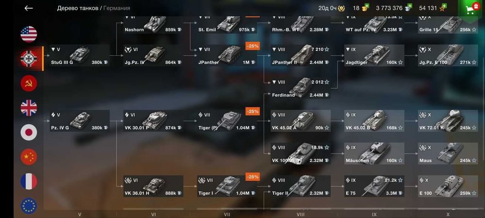 Аккаунт Word of Tanks blitz