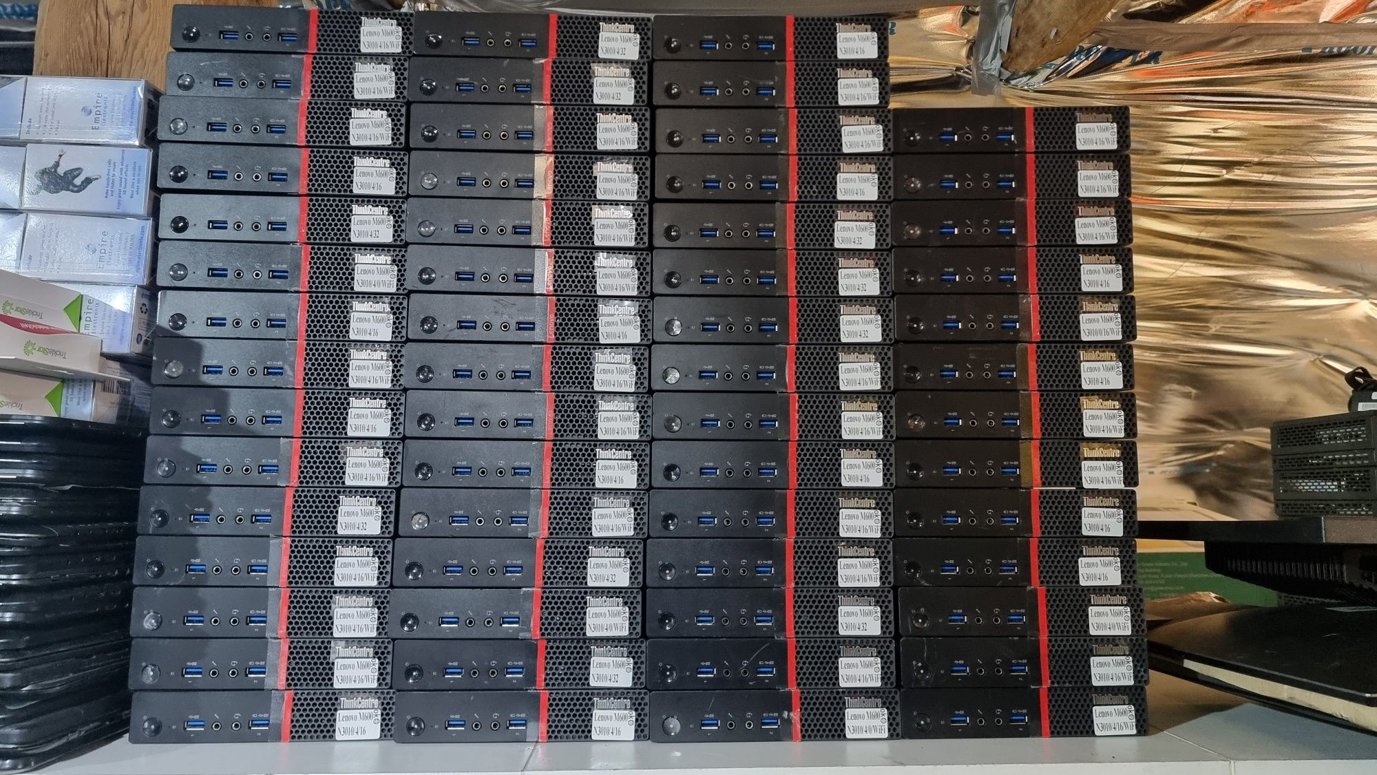 400шт!! Тонкий клієнт, неттоп Lenovo M600 4гб ддр3/16гб ussf гурт
