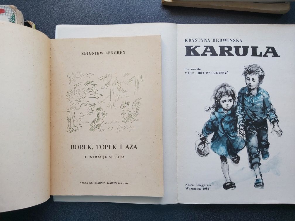Zestaw 6 Karula A może po skarby Z Florkiem Borek Topek i Aza Wakacje