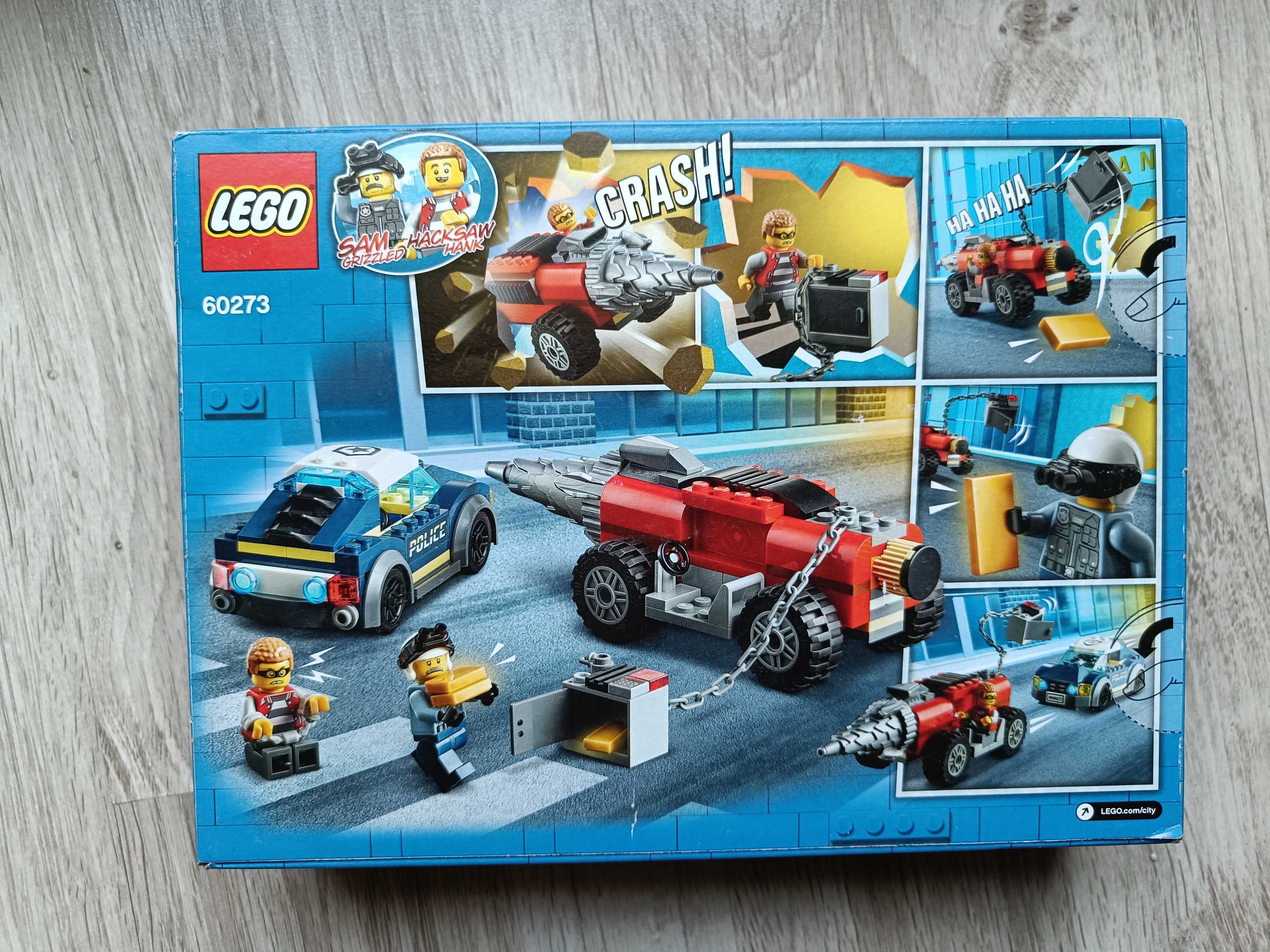 NOWE Klocki Lego 60273 City - Policyjny pościg za wiertnicą