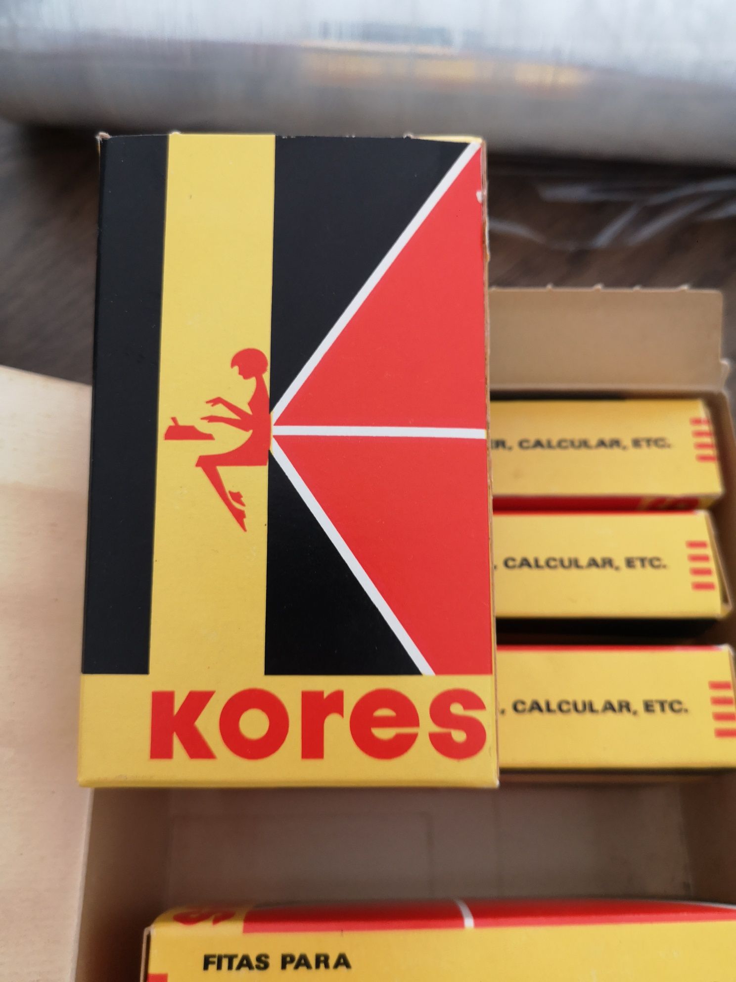 Fita máquina de escrever Kores 14.5mm