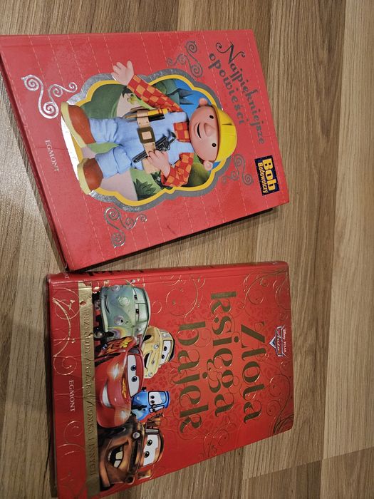 Książka Bob budowniczy i Złota księga bajek zygzak mcqueen