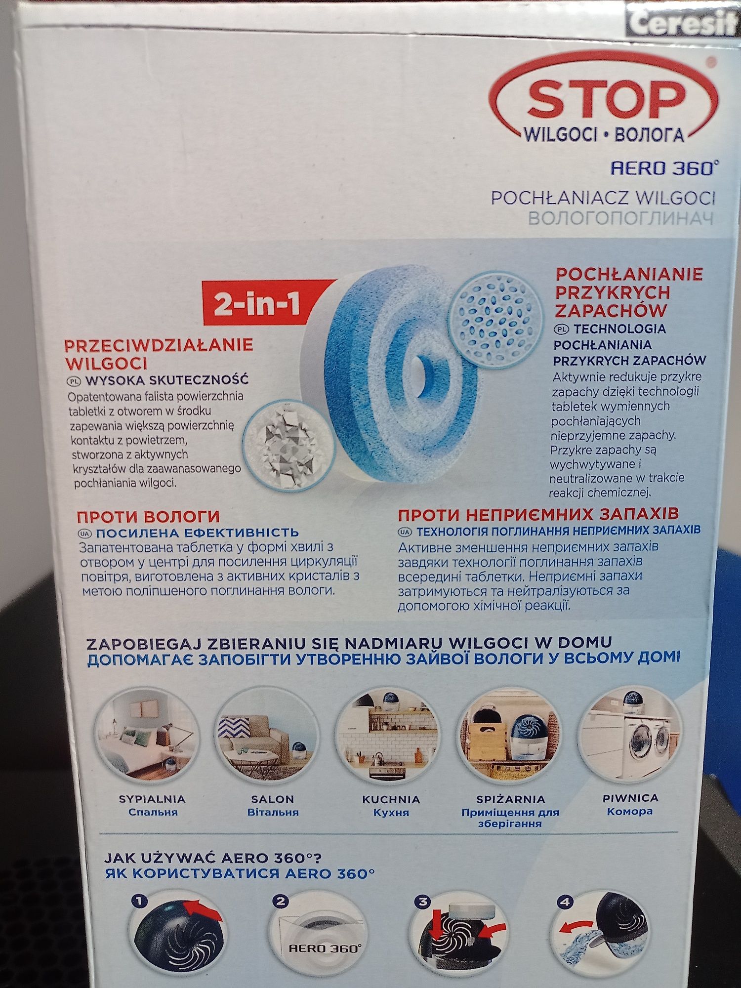 Pochłaniacz wilgoci Ceresit 360