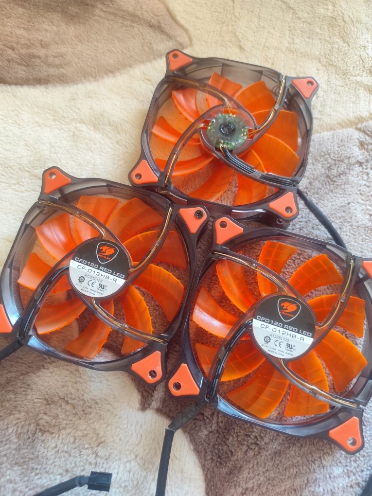 Вентилятори (кулери) для корпусу Cougar 120 mm