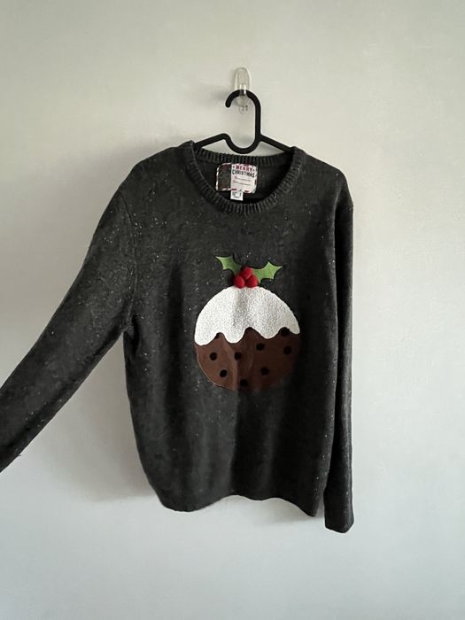 Sweter świąteczny Święta Bozego Narodzenia Wigilia z Bombka