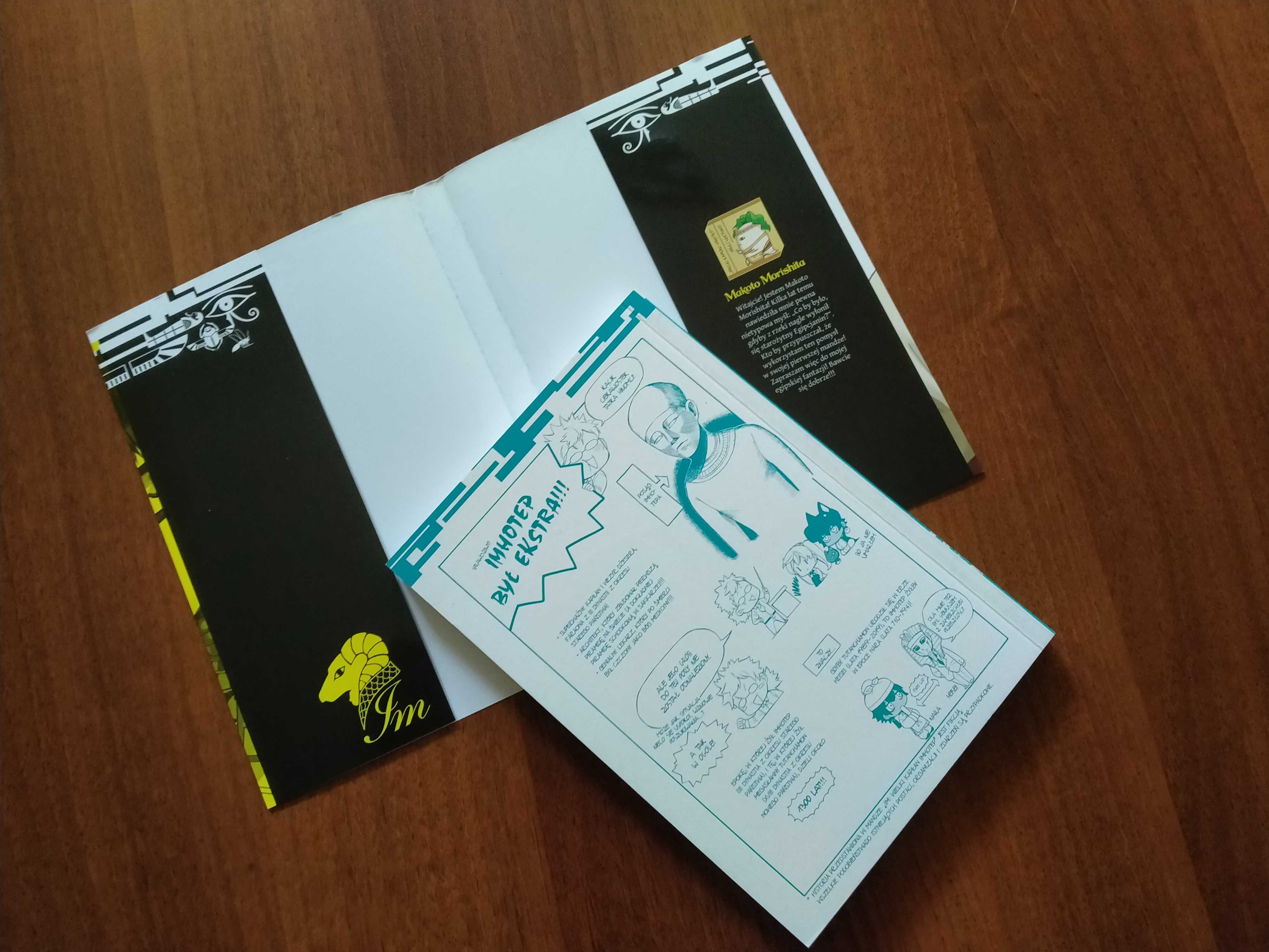 Manga, komiks - Wielki kapłan Imhotep, tom 1