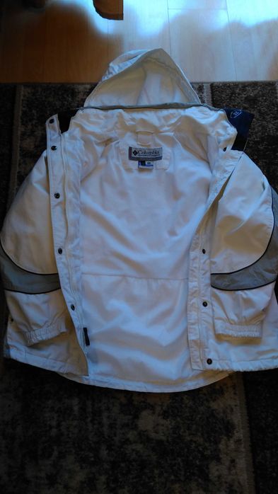 kurtka z kapturem Columbia Vertex haft logo