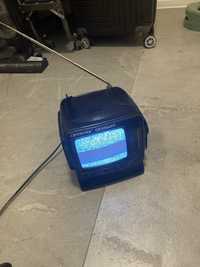 Tv vintage mini tv personal antyk