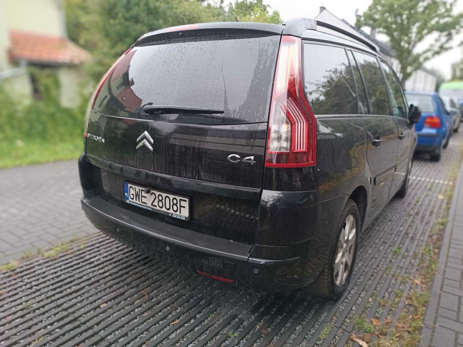 Citroën C4 Grand Picasso z 2l benzyna, LPG, automat