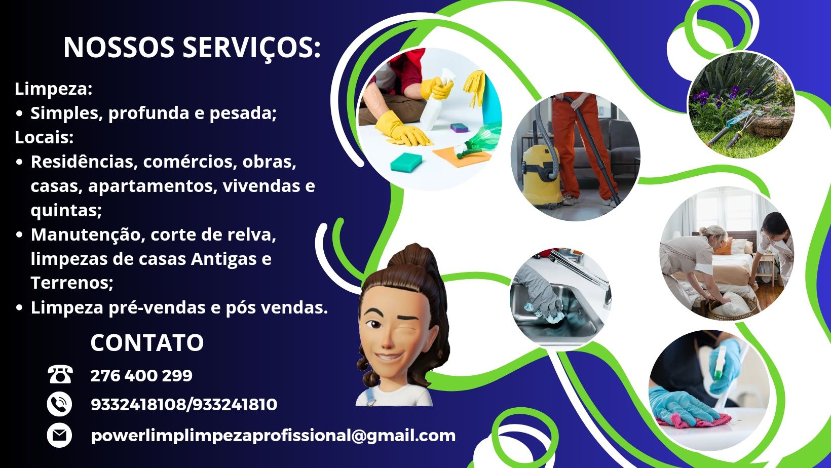 Limpeza de casas, terrenos, apartamentos, vivendas em Chaves
