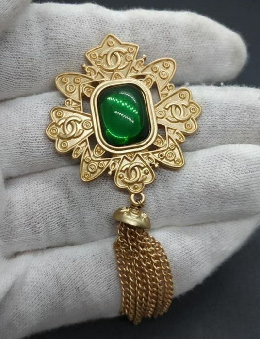 Брошь - Мальтийский крест, многослойная, винтаж