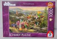 Puzzle Schmidt 1000el Jak nowe Bibi Blocksberg