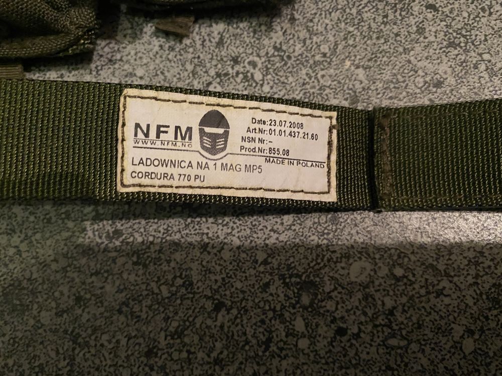 NFM ładownice do MP-5, nowe 2 sztuki.