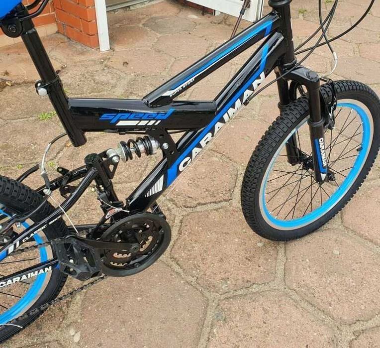 Rower Dziecięcy 20 cali Pełna Amortyzacja 3x7 biegów W-wa Ursynów