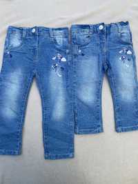 Spodnie jeans rozmiar 80,92