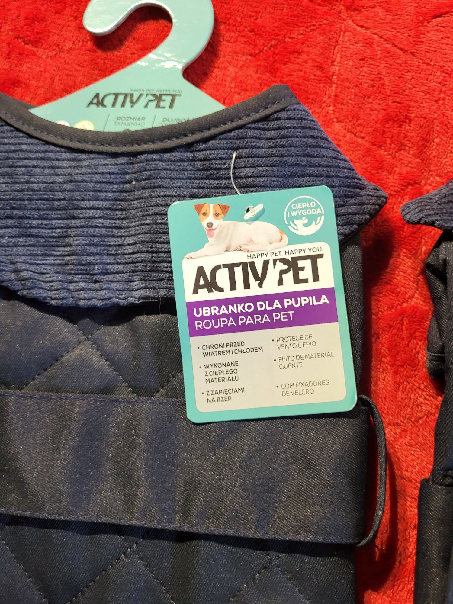 2 szt. Ubranko dla psa S dl. 25 cm Activ pets